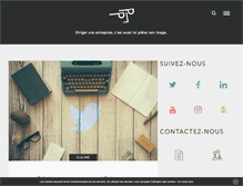 Tablet Screenshot of pourlespatrons.com